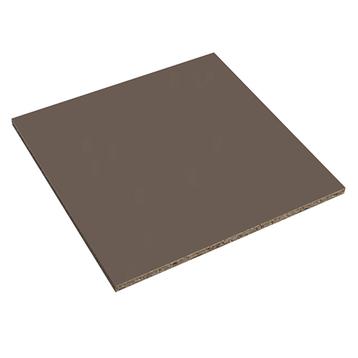 Udvendig gavl 68 x 280 cm - Trøffelbrun med faste mål