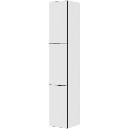 Multi-Living Bad højskab i White/Black line H: 172,8 cm D: 32,0 cm - 3 låger inklusiv 5 hylder  - Bredde: 30 cm