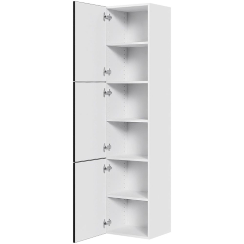 Multi-Living Bad højskab 40 cm med 5 hylder og 3 låger