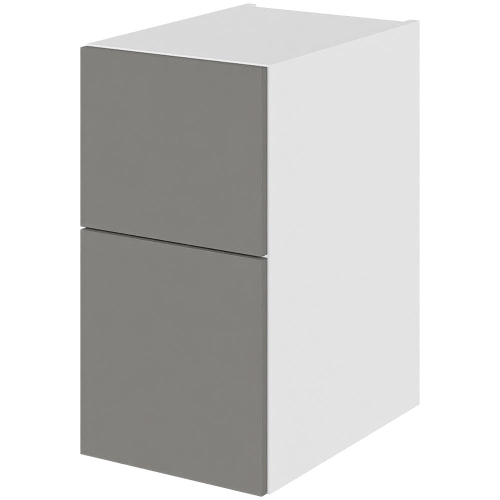 skuff i korpus Grigio H: 57,6 cm D: 44,5 cm - Metallfront - Bredde: 30 cm
