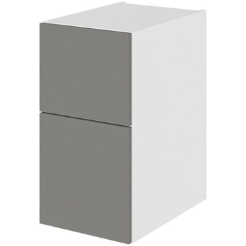 skuff i korpus Grigio H: 57,6 cm D: 44,5 cm - Metallfront - Bredde: 30 cm