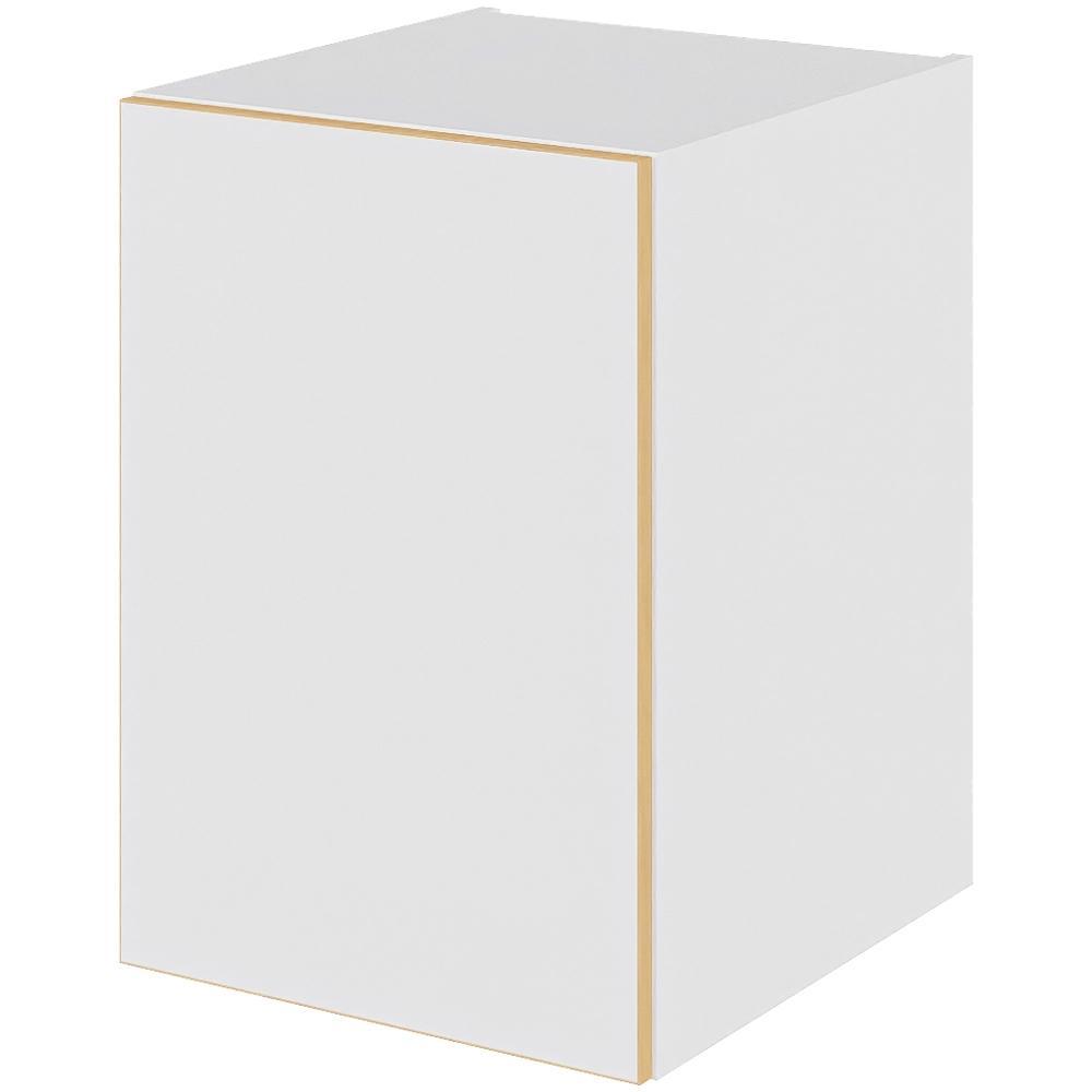 Multi-Living Bad hyldeskab i White/Oak Line med 1 låge D: 44.5 cm - Bredde: 40 cm