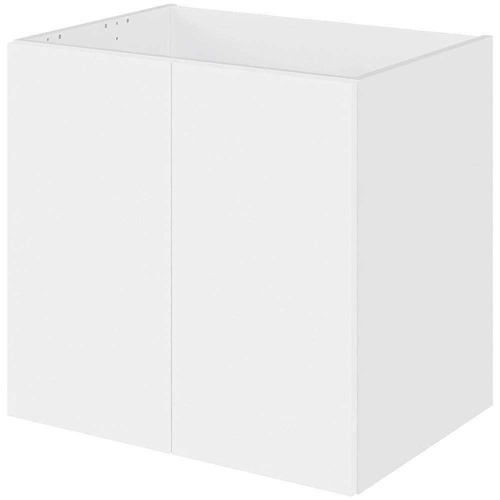 Multi-Living Bad hyldeskab i Cibo Bianco med 2 låger D: 44.5 cm - Bredde: 60 cm