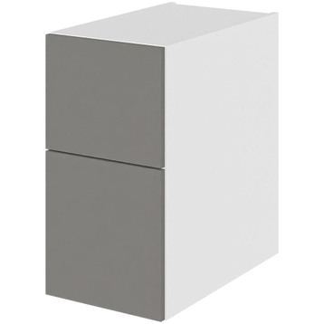 skuff i Cibo Grigio H: 57,6 cm D: 51,0 cm - Full korpus /soft close - Bredde: 30 cm