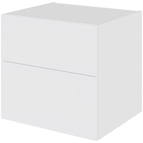 Multi-Living Bad skuffeskab i Hvid Front H: 57,6 cm D: 51,0 cm - Fuldudtræk/softluk - Bredde: 60 cm