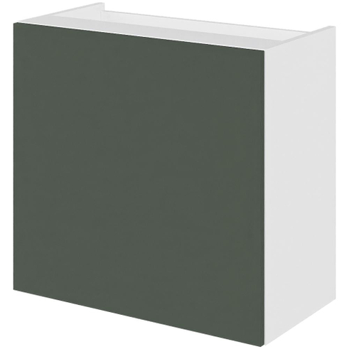 Multi-Living Køkken emhættereol i Cibo Verde lav H: 57,6 cm D: 34,0 cm - Inklusiv 2 faste hylde - Bredde: 60 cm