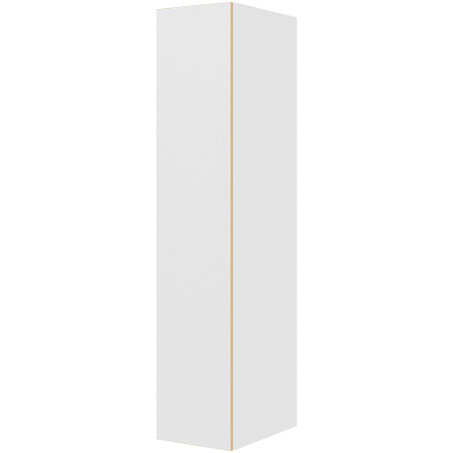 Multi-Living Køkken kosteskab i White/Oak Line H: 195,2 cm D: 60,0 cm - Inklusiv trådreol, slangeholder & hylde - Bredde: 40 cm