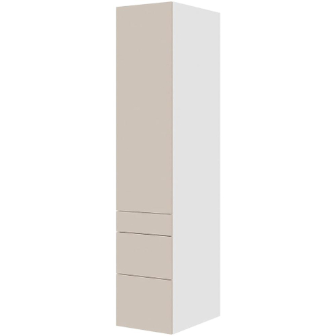 Multi-Living Garderobeskab 40 cm med 3 hylder, 3 skuffer og låge