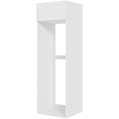 Multi-Living Indbygningsskab til køl H: 195,2 cm D: 60,0 cm - Toplåge