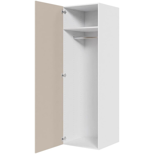 Multi-Living Bøjleskab 60 cm med hylde, bøjlestang og låge