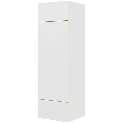 Multi-Living Køkken indbygningsskab i White/Oak Line til køl H:195,2 cm D: 60,0 cm - Låge & skuffe fuldudtræk/softluk - Bredde: 60 cm