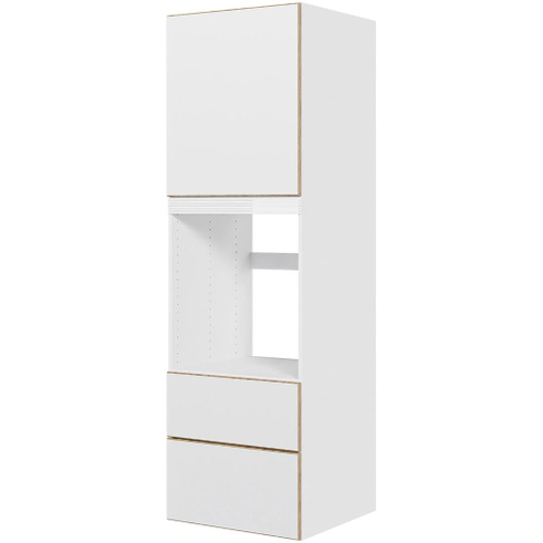 Multi-Living Køkken indbygningsskab i London til ovn H: 195,2 cm D: 60,0 cm - Deleudtræk/softluk - Bredde: 60 cm