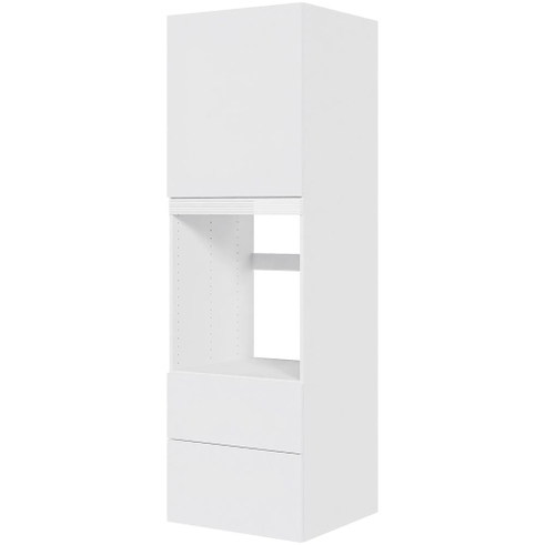 Multi-Living Indbygningsskab til ovn H: 195,2 cm D: 60,0 cm - 1 låge & 2 skuffer fuldudtræk/softluk