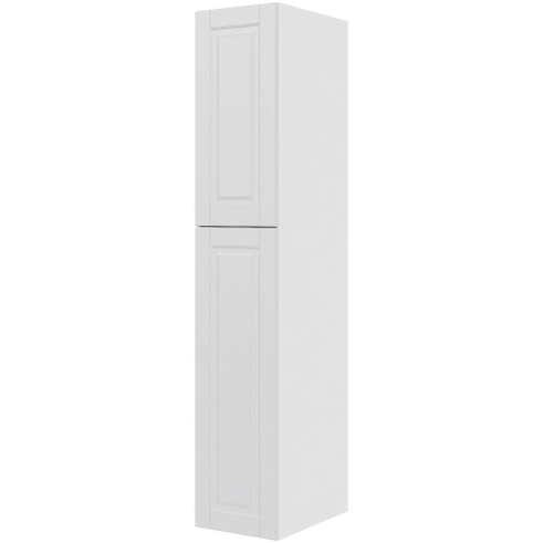 Multi-Living Køkken ekstra højt kosteskab  i Romantik H: 214,4 cm D: 60,0 cm - Inklusiv 1 hylde, 1 trådreol, 1 slangeholder - Bredde: 40 cm