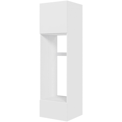 Multi-Living XL Indbygningsskab til køl 60 cm med toplåge og skuffe - fuldudtræk