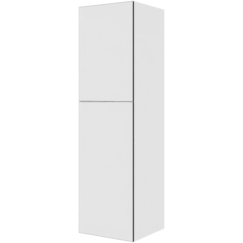 Kjøkken ekstra høyt korpus for kjøleskap i Hvit/Sort linje H: 214,4 cm D: 60,0 cm - 2 dører & blinddører - Bredde: 60 cm