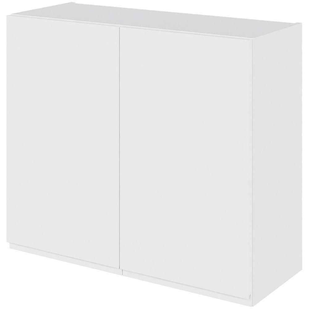 Multi-Living Køkken hyldeskab i Hvid Grebsfri H: 70,4 cm D: 34,0 cm - Inklusiv 2 hylde - Bredde: 80 cm