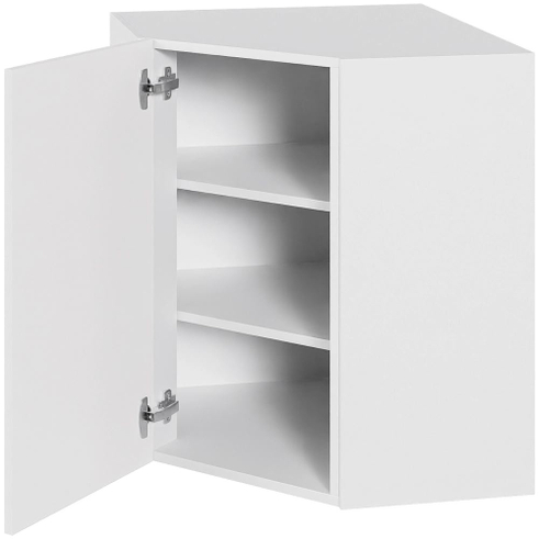 Multi-Living Diagonalt hjørneskab 60 cm med 2 hylder og låge