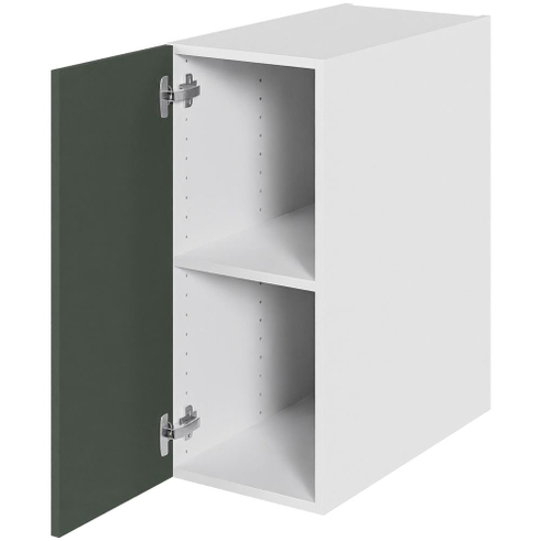 Multi-Living Køkken hyldeskab i Cibo Verde H: 70,4 cm D: 60,0 cm - 1 låge inklusiv 1 hylde - Bredde: 30 cm