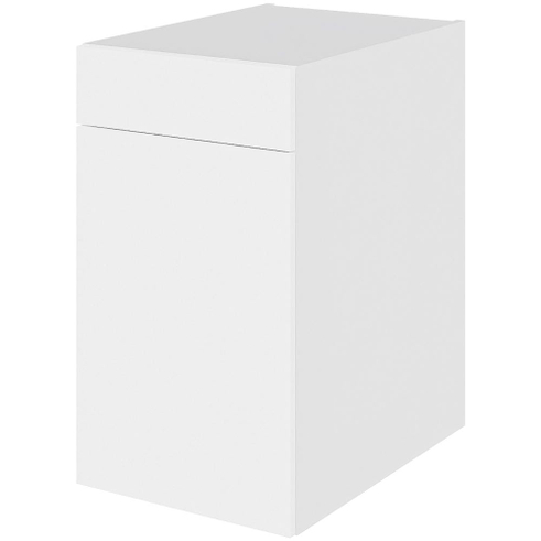 Multi-Living Køkken grydeskab i Cibo Bianco underskab H: 70,4 cm D: 60,0 cm -  2 udtræksriste 1 låge & 1 skuffe med fuldudtræk/softluk - Bredde: 40 cm