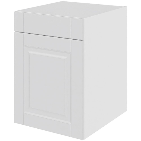 Multi-Living Køkken hyldeskab i Romantik H: 70,4 cm D: 60,0 cm - 1 låge & skuffe deludtræk/softluk - Bredde: 50 cm