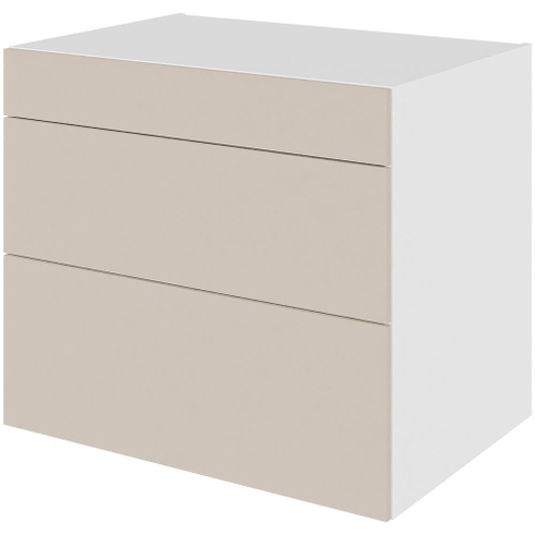 Multi-Living Kolonialskab 80 cm med 3 skuffer - deludtræk