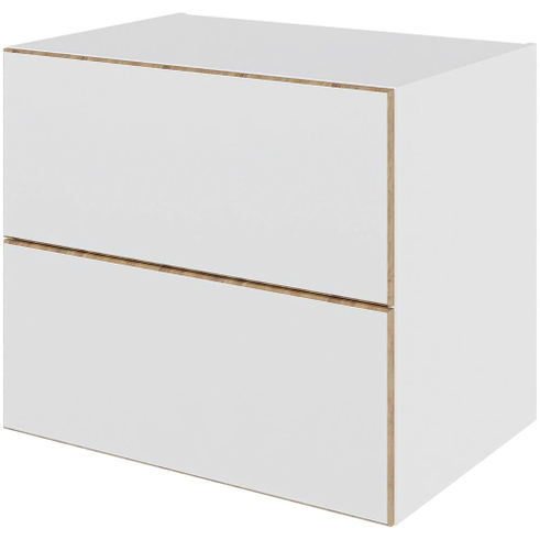 Multi-Living Køkken skuffeskab i London H: 70,4 cm D: 60,0 cm  - 2 skuffer fuldudtræk/softluk - Bredde: 80 cm