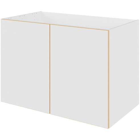 Multi-Living Køkken vaskeskab i White/Oak Line H: 70,4 cm D: 60,0 cm - Inklusiv affaldsstativ - Bredde: 100 cm