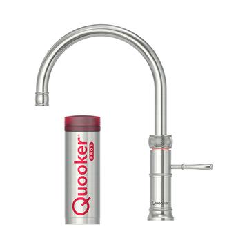Quooker Classic Fusion Round inkl. PRO3 - Rustfrit stål