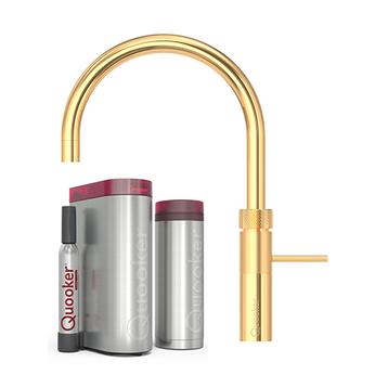Quooker Fusion Round inkl. PRO3 & CUBE - Guld