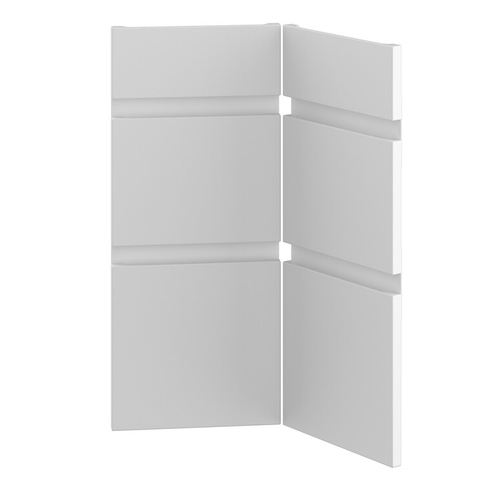 Kitchn Knæklåge 3-delt samlet<br>Passer til U9090 H: 70 cm B: 29,6 cm