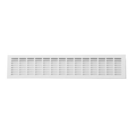 Kitchn Ventilationsrist - Hvid, til montering i sokkel H:100 B:500