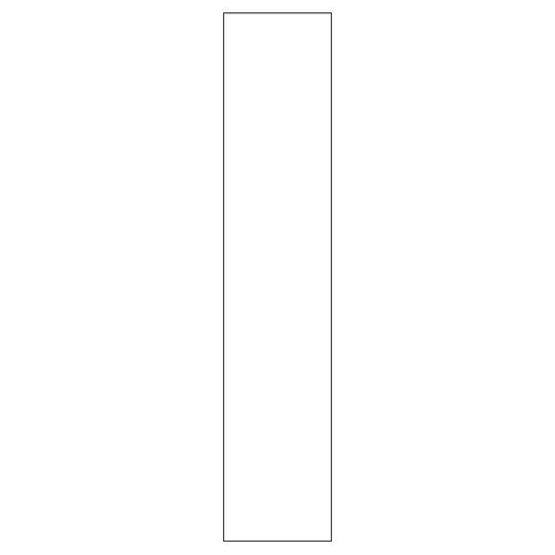 Kitchn Indfarvet højskabsside bad H:1728mm D:320