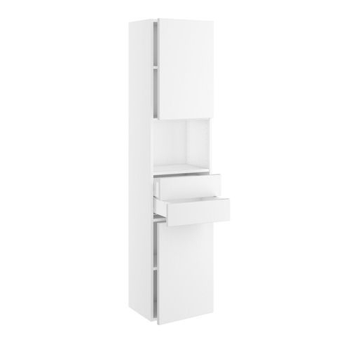 Kitchn Badhøjskab Slimline m/2 skuffer og 2 låger H:1728 D:320 B:400
