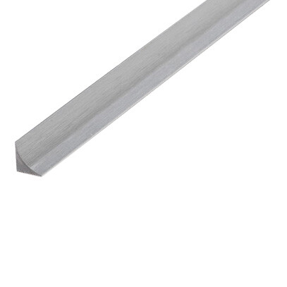 Hullist 3050 mm børstet stål-look