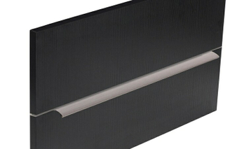 Monter Grip Trivento, børstet stållook 196mm