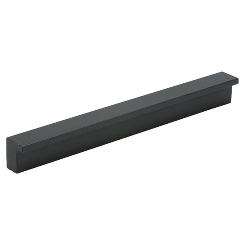 Grebsprofil 14,5x157,5x17,5, Aluminium Sort Malet CC128