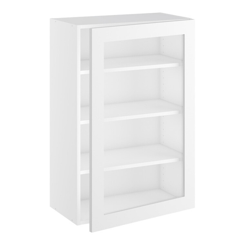 Kitchn Vitrineskab 3 hylder og 1 låge H:896 D:320 B:400
