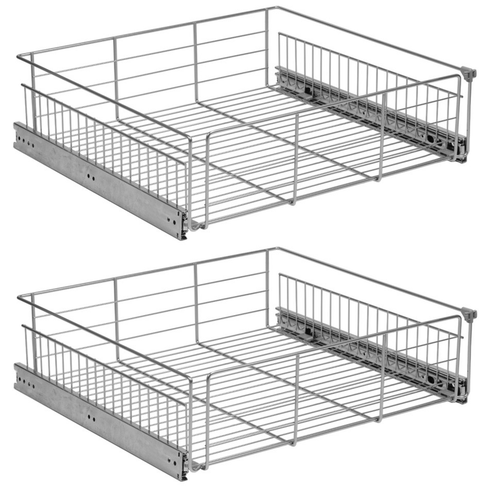 Kitchn Trådkurv komplet 2 stk. m. fuldudtræk B:600