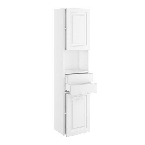 Kitchn Badhøjskab Slimline m/2 skuffer og 2 låger H:1728 D:320 B:400