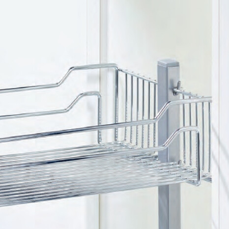 Kitchn Dispensa Junior III 3 stk. 40 cm trådkurve silver