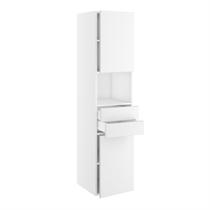 Badhøjskab m/2 skuffer og 2 låger H:1728 D:450 B:300