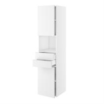 Badhøjskab m/2 skuffer og 2 låger H:1728 D:450 B:300