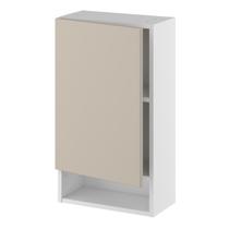 Badoverskab, 572mm låge, 2 hylder, åben nederst. H:704 B:300 D:200
