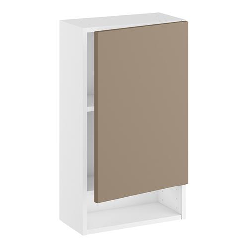 Badoverskab, 572mm låge, 2 hylder, åben nederst. H:704 B:300 D:200