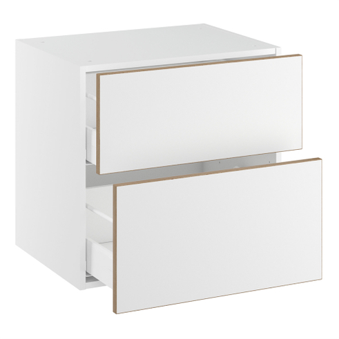 Kitchn Badunderskab lavt m/2 skuffer H:576 D:450 B:600