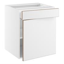 Badunderskab m/1 skuffe og 1 låge H:704 D:450 B:300
