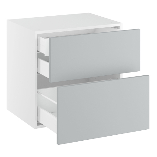 Badeservant lav m/2 skuffer og 1 innvendig skuff H:576 D:450 B:400