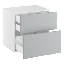Kitchn Badunderskab lavt m/2 skuffer og 1 indvendig skuffe H:576 D:450 B:400
