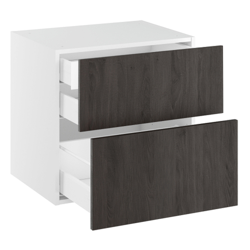 Kitchn Lavt underskab til bad med 2 skuffer og indvendig skuffe